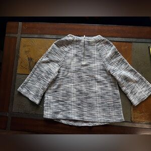 W5 made in UsA medium black pink tweed Walter baker Anthropolgie office luxury